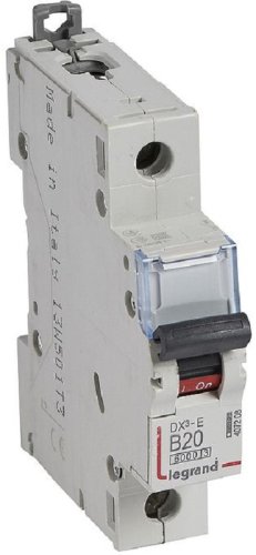 Выключатель автоматический Legrand DX3-E 6000 1п 20А B 6кА фото Выключатель автоматический Legrand DX3-E 6000 1п 20А B 6кА картинка